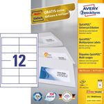 Avery 3659 etichetta autoadesiva Rettangolo Permanente Bianco 1200 pz