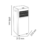 Argoclima-Iside-condizionatore-portatile-65-dB-Bianco