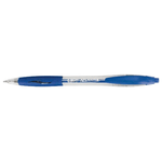 BIC Atlantis Classic Blu Penna a sfera retrattile girevole Medio 12 pz (Bic Atlantis Retractable Ballpoint Pen 1mm Tip 0