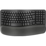 Logitech Wave Keys for Business tastiera Ufficio RF senza fili + Bluetooth QWERTZ Tedesco Grafite