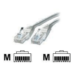 Itb VALUE UTP Patch Cord Cat.5e, grey 3 m cavo di rete Grigio U/UTP (UTP)