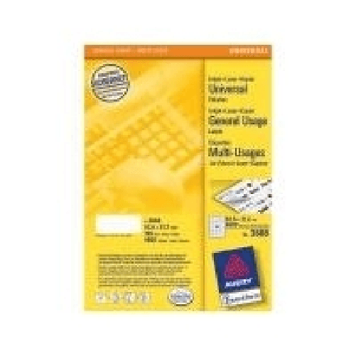 Avery Zweckform Avery 3668 etichetta per stampante Bianco Etichetta per stampante autoadesiva