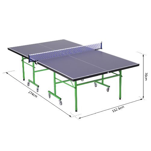 HOMCOM-Tavolo-da-Ping-Pong-Professionale-con-Ruote-152.5x274x76cm