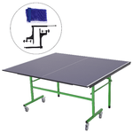 HOMCOM-Tavolo-da-Ping-Pong-Professionale-con-Ruote-152.5x274x76cm