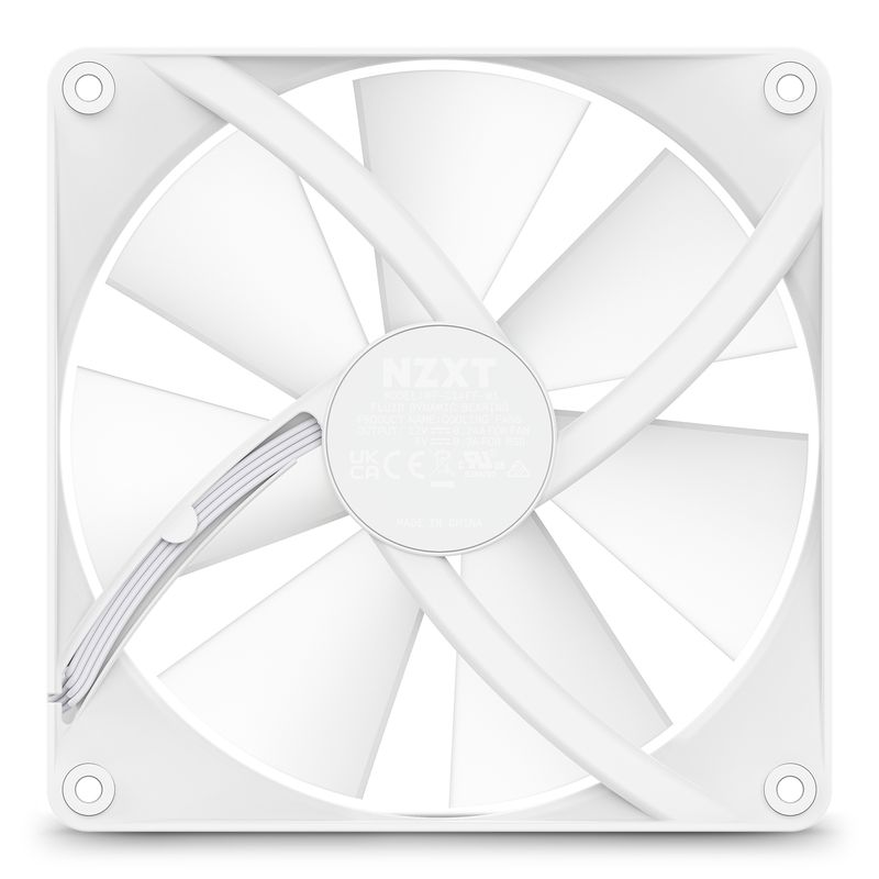 NZXT-F140-RGB-Core-Case-per-computer-Ventilatore-14-cm-Bianco-1-pz--NZXT-F140-RGB-Core-Fan-140mm---White-