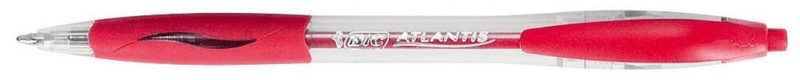 Penna-a-sfera-a-scatto-BIC-Atlantis-Classic-NF-M-1-m-rosso-8871331