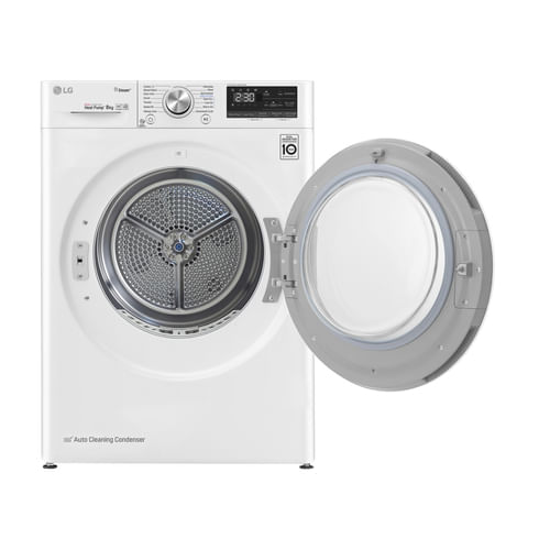 LG-RC80V9AV3W-Asciugatrice-8-kg-Pompa-di-Calore-Libera-installazione-Carica-frontale-A---