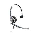 POLY HW710 Auricolare Cablato A Padiglione Ufficio Nero