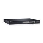 Emc DELL N1524P Gestito L3 Gigabit Ethernet 10/100/1000 Supporto Power over Ethernet PoE 1U Nero (N1524P 24BT-1G 4SFP