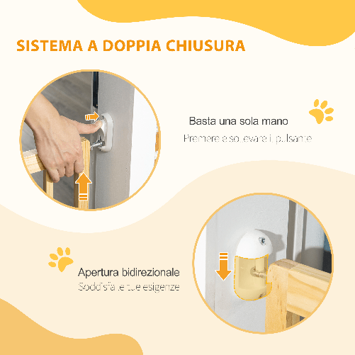PawHut-Cancellino-per-Cani-Taglia-Piccola-e-Media-in-Legno-di-Pino-Cancelletto-Estensibile-a-2-Pannelli-60.5-102x73-cm