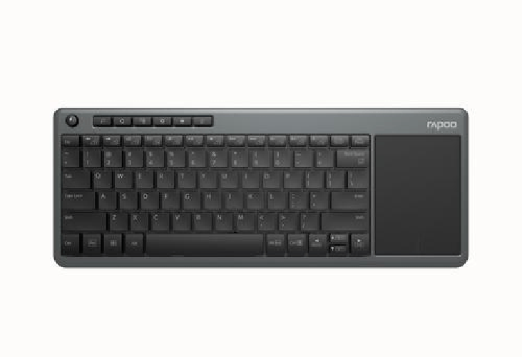 Rapoo-K2600-tastiera-RF-Wireless-QWERTZ-Tedesco-Nero-Grigio