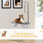 PawHut-Tavolo-da-Toelettatura-e-Tosatura-per-Cani-e-Gatti-Carico-30kg-81x48.5x80cm