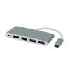14.02.5045-Hub-interfaccia-USB-3.0-3.1-Gen-1-Type-C-5000-Mbit-Argento