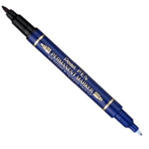 Pentel-N75W-CE-marcatore-permanente-Combinata-Blu-1-pz