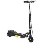 HOMCOM Monopattino Elettrico per Bambini Pieghevole 120W Velocità Max 12km/h Portata 50kg 74x36x82.5-92.5cm Nero