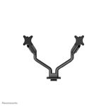 Up-to-35-Inch---Flat-Screen-Monitor-Arm---2-Screens---Full-Motion---Clamp-Grommet---Black