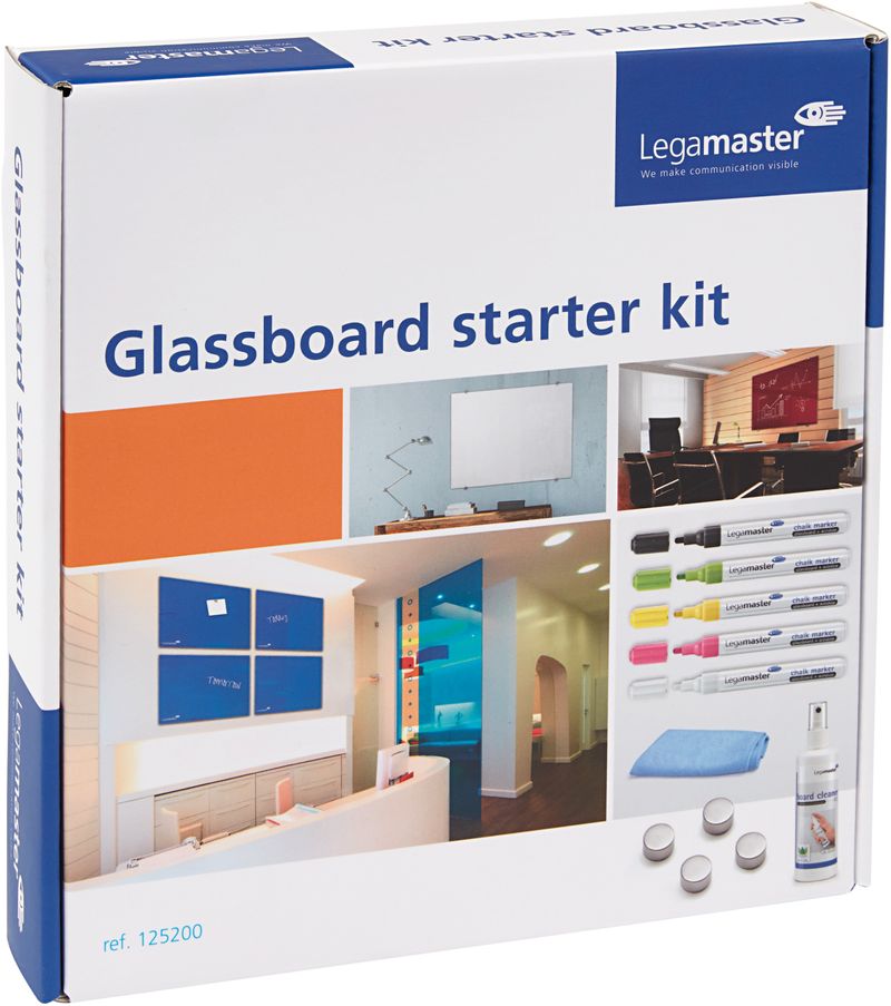 Legamaster-glassboard-starter-set-11-part