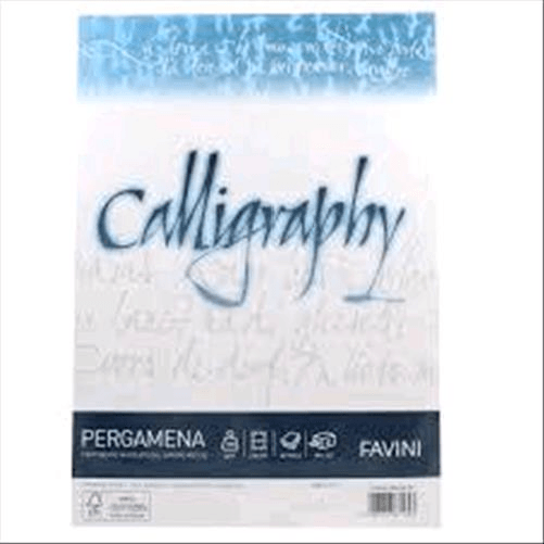 Favini-Pergamena-Calligraphy-carta-inkjet-A4--210x297-mm--50-fogli-Bianco