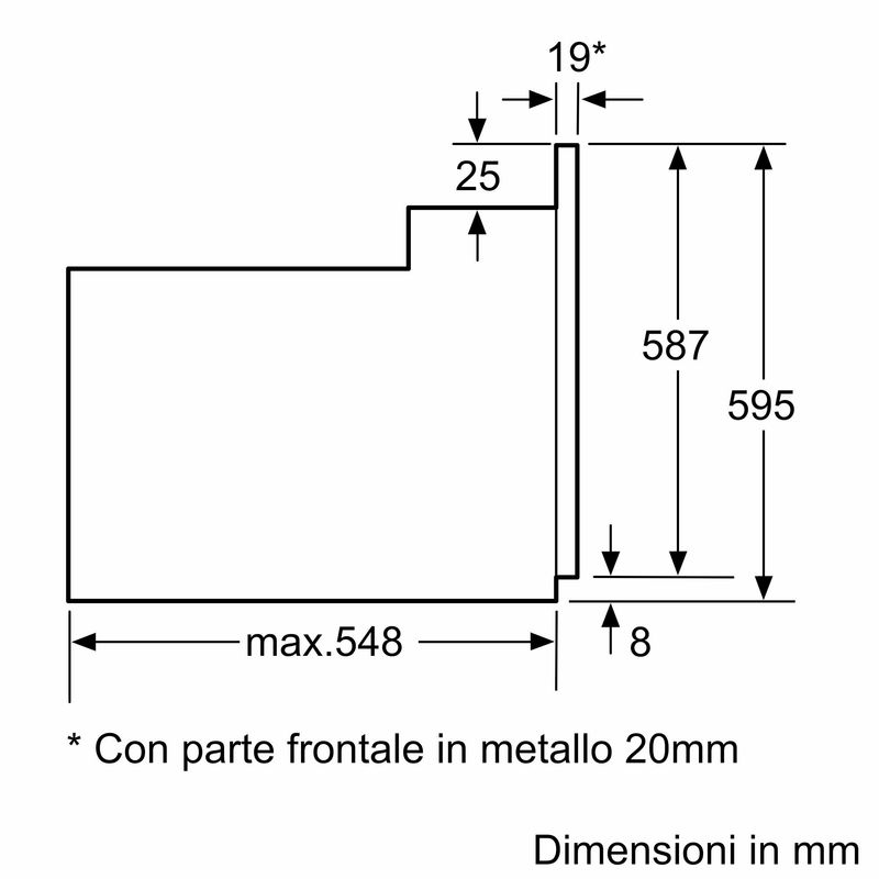 Bosch-Serie-2-HBF011BR0-forno-66-L-3300-W-A-Nero-Stainless-steel