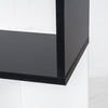 HOMCOM-Libreria-Moderna-5-Ripiani-Pratici-Finitura-Eccellente-Superficie-Liscia-e-a-Prova-di-Umidita-in-Legno-Truciolato-Nero-60×24×184.5cm