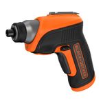 Black & Decker CS3652LC-QW cacciavite elettrico e avvitatore a impulso 180 Giri/min Nero, Arancione