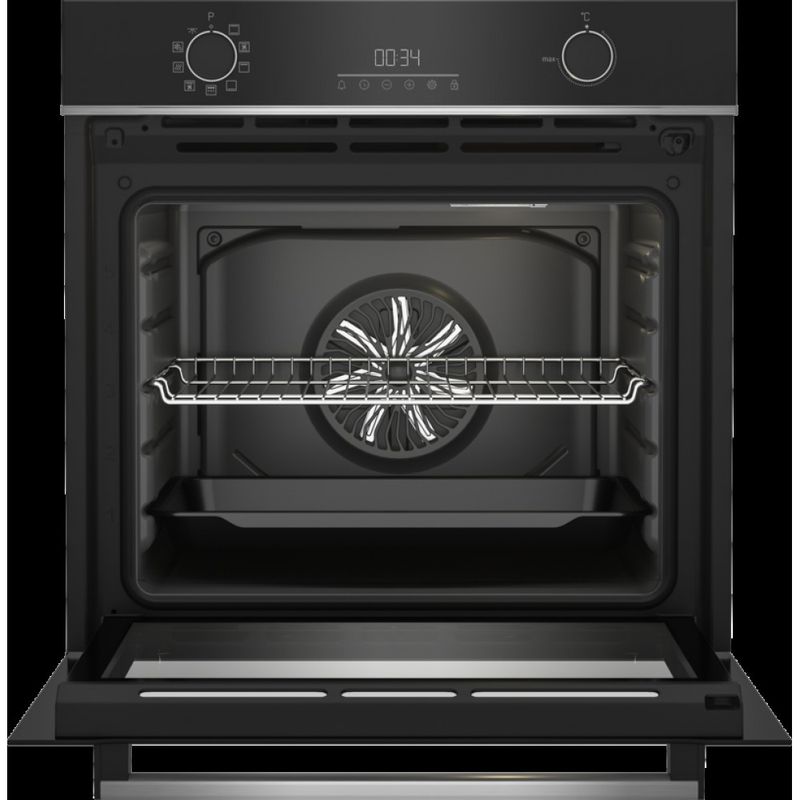 Beko-BBIE13301XFP-forno-66-L-3400-W-A-Nero-Stainless-steel