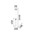 Sospensione-Moderna-Flam-Vetro-Bianco-1-Luce-E27-Big