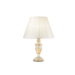 Ideal Lux Lampade Da Scrivania - Ufficio Classico Firenze Metallo Bianco 1 Luce E14