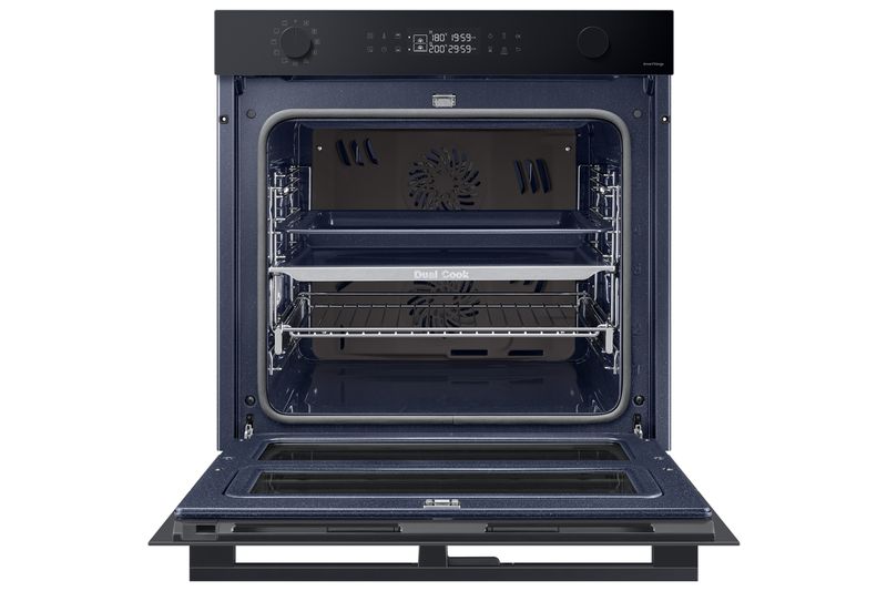 Samsung-NV7B4540VBK-Forno-Elettrico-Dual-Cook-76-litri-Classe-A--Wifi-Nero