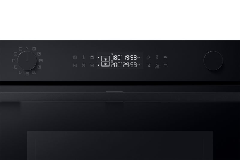 Samsung-NV7B4540VBK-Forno-Elettrico-Dual-Cook-76-litri-Classe-A--Wifi-Nero