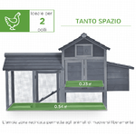 PawHut-Pollaio-Prefabbricato-in-Legno-per-2-Galline-con-Recinzione-e-Nido-per-Cova-150.5x54x87cm