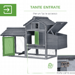 PawHut-Pollaio-Prefabbricato-in-Legno-per-2-Galline-con-Recinzione-e-Nido-per-Cova-150.5x54x87cm