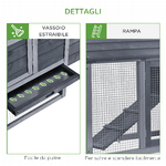 PawHut-Pollaio-Prefabbricato-in-Legno-per-2-Galline-con-Recinzione-e-Nido-per-Cova-150.5x54x87cm