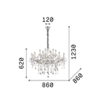 Lampadario-Classico-Florian-Metallo-Cristallo-Cromo-18-Luci-E14