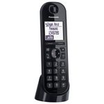 Panasonic KX-TGQ200 telefono IP Nero 4 linee LCD