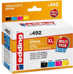 cartucce-per-stampante-edding-EDD-492-nero-ciano-magenta-giallo-compatibili-con-EPSON-27XL---T2711XL-12XL-13XL-14XL-set-