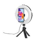 Hama-SpotLight-Smart-80-II-LED-Ring-Light-8-Ring-w--96-LEDs-Warm-White-to-Daylight-Bright-Dimmable-Remote-Control-Tripod