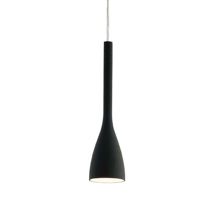 Sospensione-Moderna-Flut-Vetro-Nero-1-Luce-E14-Small