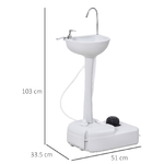 Outsunny-Lavabo-Portatile-da-Campeggio-con-2-Ruote-Serbatoio-Acqua-17L-e-Serbatoio-Sapone-2.5L-51x33.5x103cm