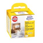 Avery Zweckform Avery AS0722430 etichetta autoadesiva Rettangolo Permanente Bianco 220 pz