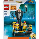 LEGO Cattivissimo Me Gru e Minions in Mattoncini Set dal Film della Illumination Personaggi da Costruire che Danzano