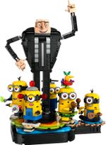 LEGO-Cattivissimo-Me-Gru-e-Minions-in-Mattoncini-Set-dal-Film-della-Illumination-Personaggi-da-Costruire-che-Danzano-Giochi-Creativi-per-Bambini-e-Bambine-da-9-Anni-Regalo-da-Esposizione-75582