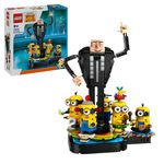 LEGO-Cattivissimo-Me-Gru-e-Minions-in-Mattoncini-Set-dal-Film-della-Illumination-Personaggi-da-Costruire-che-Danzano-Giochi-Creativi-per-Bambini-e-Bambine-da-9-Anni-Regalo-da-Esposizione-75582