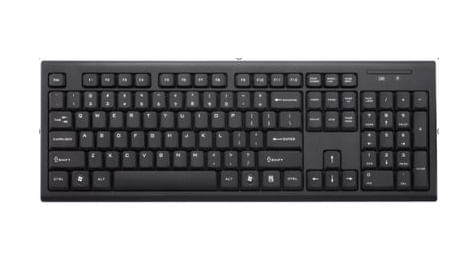 Tastiera-MediaRange-QWERTZ-DE-AT-wireless-nera