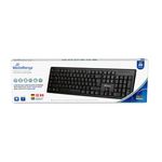 Tastiera-MediaRange-QWERTZ-DE-AT-wireless-nera