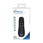 MediaRange MROS220 puntatore wireless RF Nero (Wireless Presenter Rf Black - Warranty 12M)