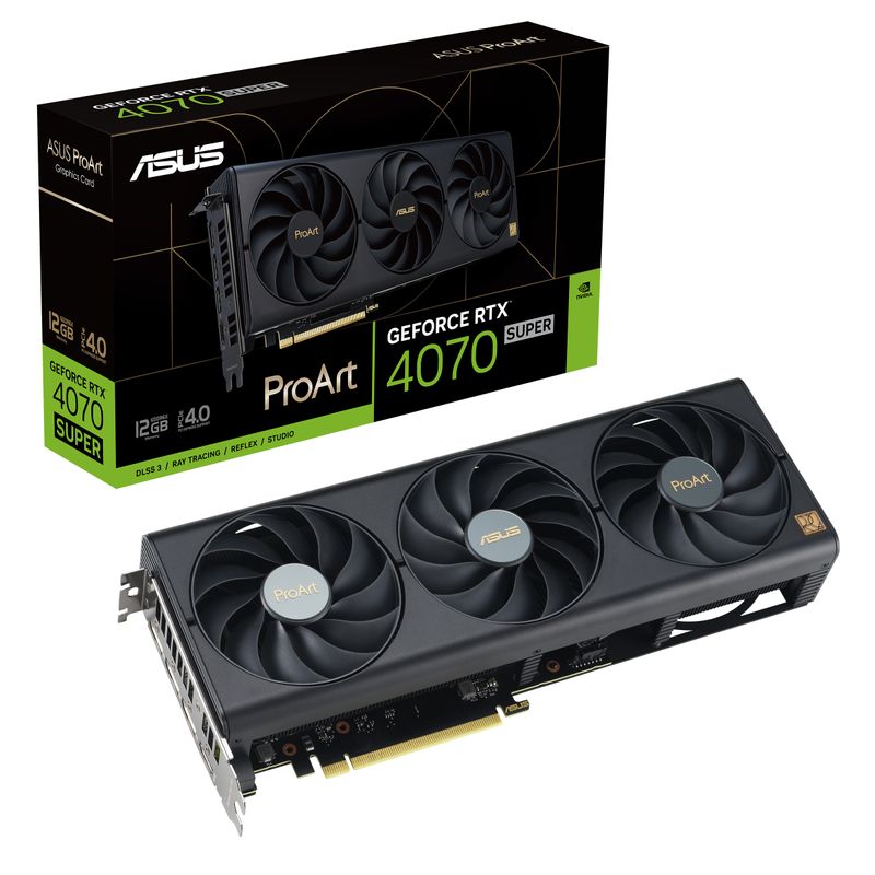 ASUS-ProArt--RTX4070S-12G-NVIDIA-GeForce-RTX-4070-SUPER-12-GB-GDDR6X