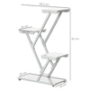 Outsunny-Scaletta-Portavasi-a-4-Livelli-per-Interni-ed-Esterni-in-MDF-e-Acciaio-50.5x24x81-cm-Bianco