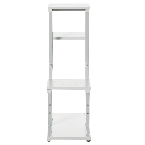 Outsunny-Scaletta-Portavasi-a-4-Livelli-per-Interni-ed-Esterni-in-MDF-e-Acciaio-50.5x24x81-cm-Bianco