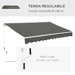 Outsunny-Tenda-da-Sole-a-Bracci-3.5x2.5m-con-Manovella-in-Metallo-e-Poliestere-Grigio